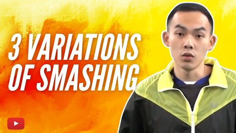 3 Variations of Smashing - Badminton Skills and Drills from Xiaoyu - Chinese with English Subtitles