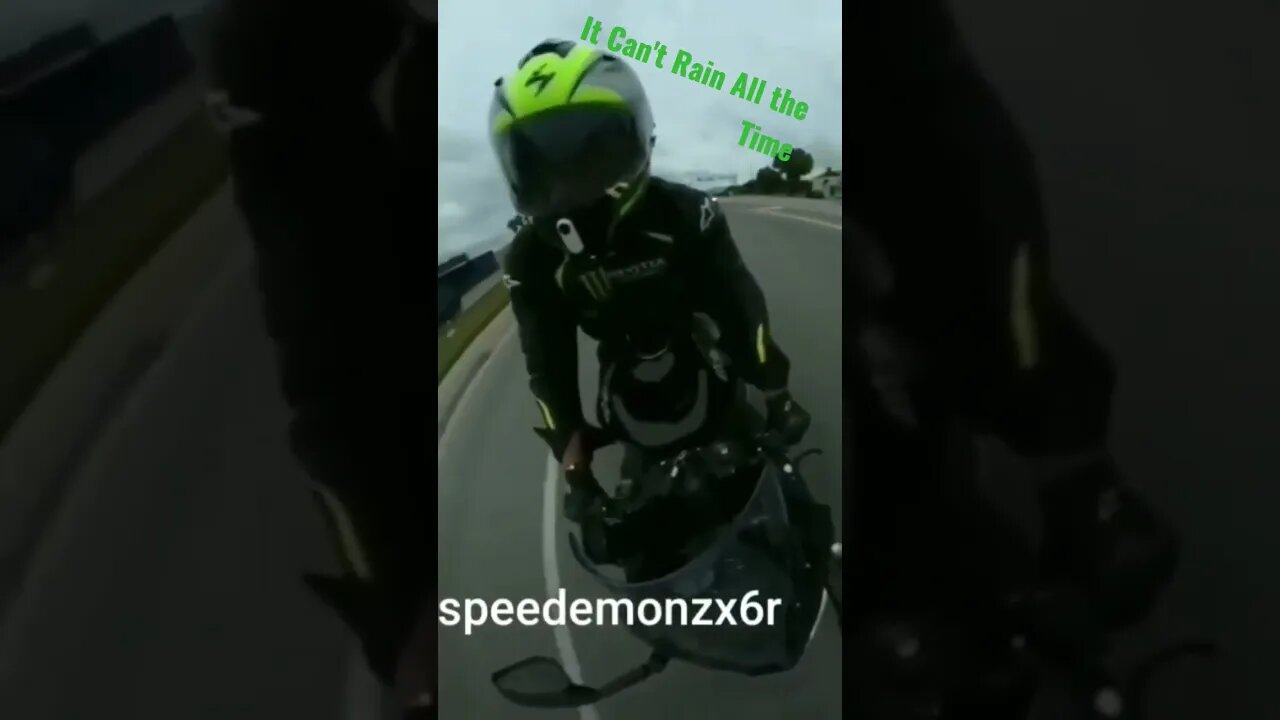 Kawasaki Ninja ZX6R Ride... It Can't Rain All the Time Part 1🤘🏍✌️