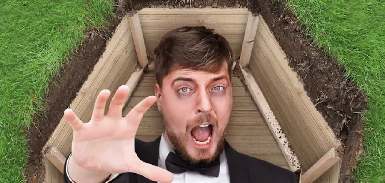 Mr beast spended 50 hours buried alive