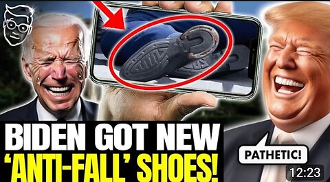 White House STRAPS Mysterious New Shoes To Joe Biden After OnStage COLLAPSE We FOUND Them