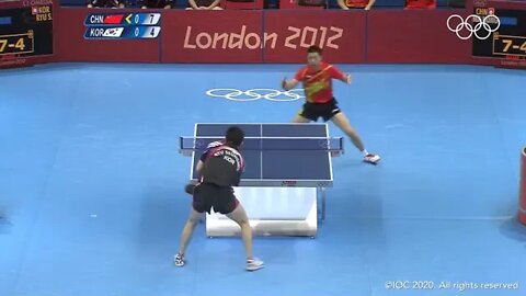 22 !! Playback of the men's team final China 3 1 South Korea