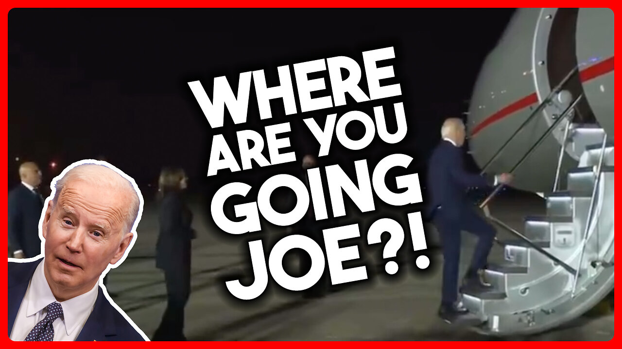 Joe Biden Tries To Board The WRONG Plane!