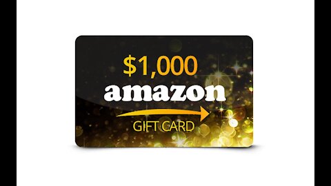 $1,000 Amazon Gift Card