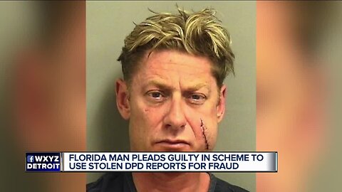 Guilty plea in stolen Detroit police accident reports case