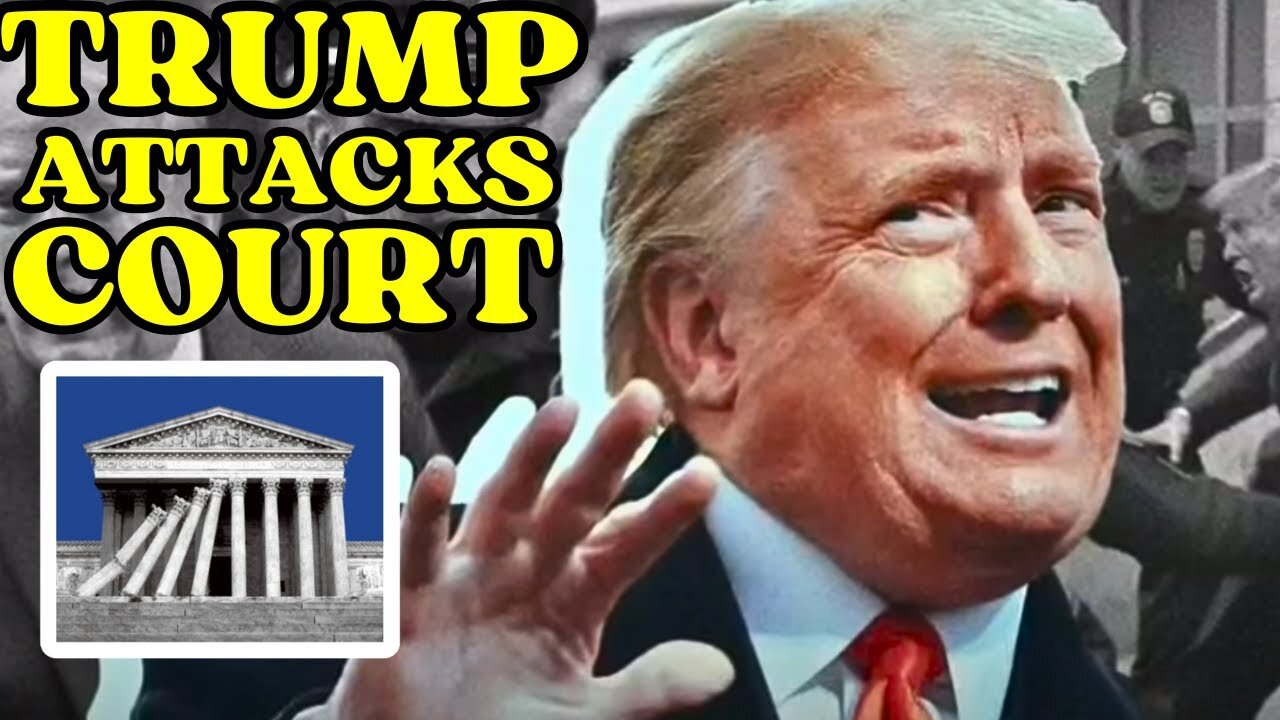 TRUMP ATTACKS COURT TO STRIKE DOWN ATTORNEY GENERAL CASE BEFORE IT RUINS HIS CAREER FOREVER
