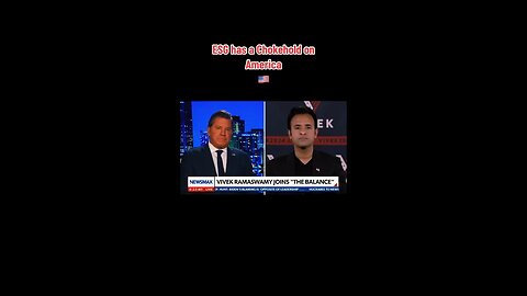 ESG has a Chokehold on America: Vivek on The Balance with Eric Bolling