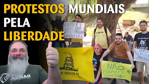 Dia mundial de luta pela liberdade tem protestos no mundo todo