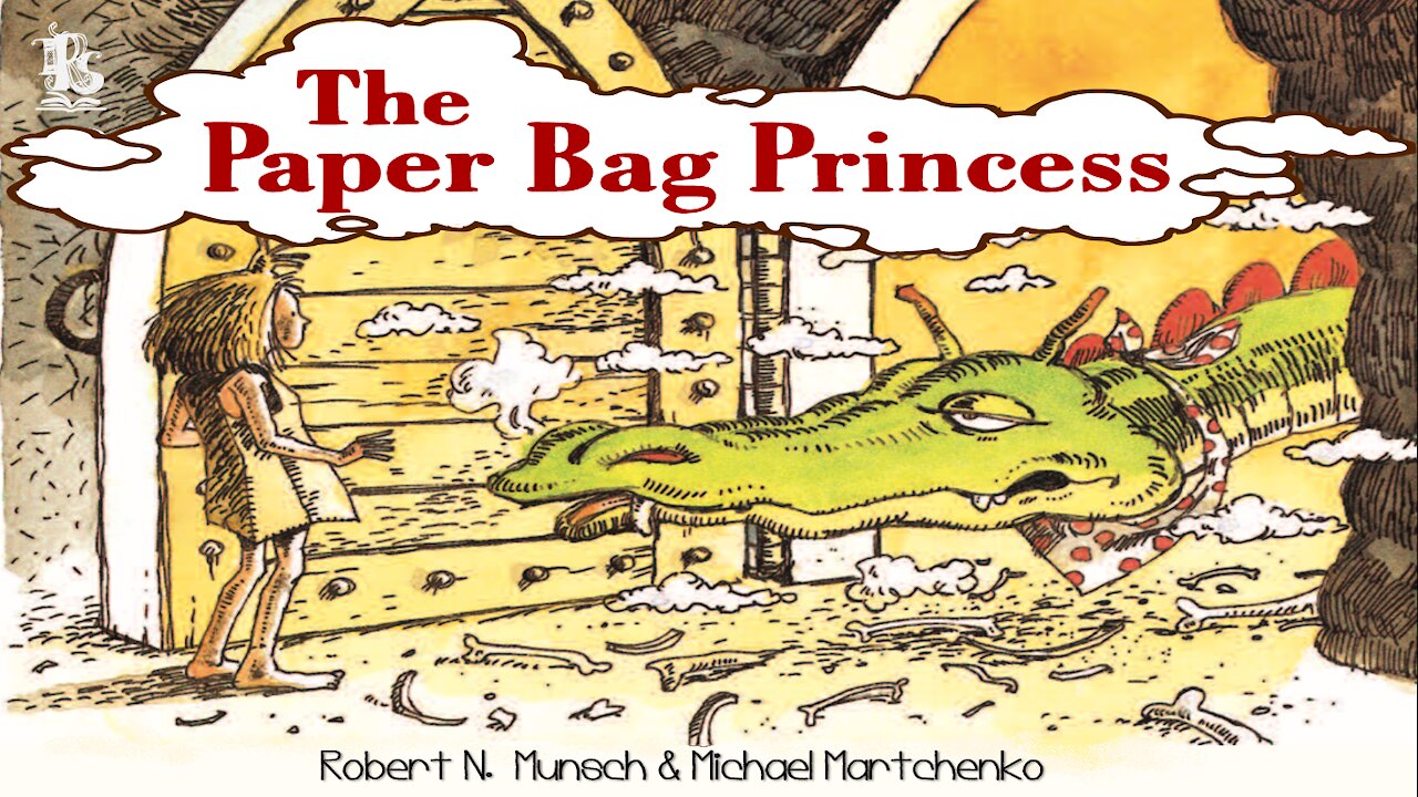 Animated: The Paper Bag Princess | Kids book read aloud | Children’s Bedtime Story | Read Along,