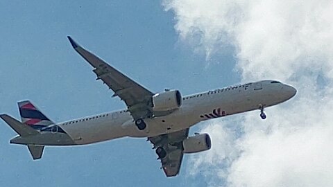 Airbus A321NEO PS-LBE coming from Rio de Janeiro to Fortaleza