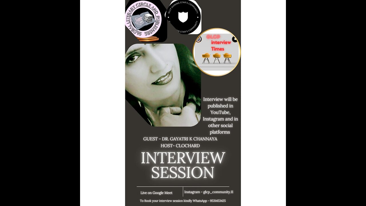 INTERVIEW TIMES|| DR. GAYATRI K CHANNAYA|| AN AMAZING AND INSPIRING AUTHOR