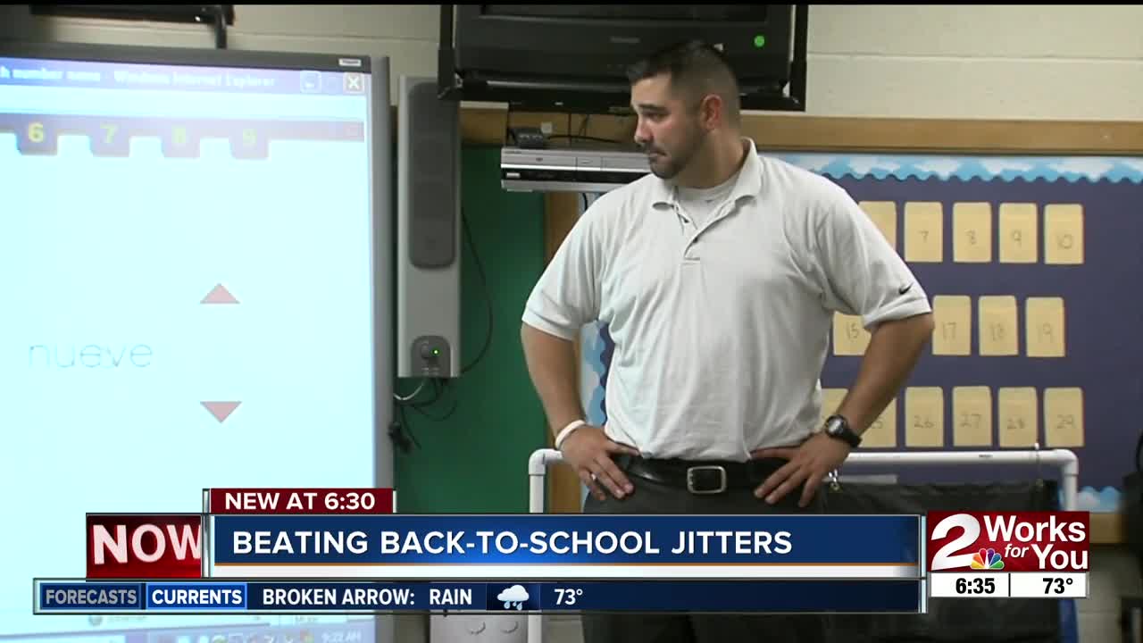 Dealing with back-to-school jitters