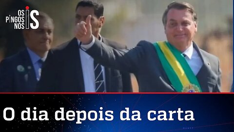 Carta de Bolsonaro à Nação começa a dar frutos