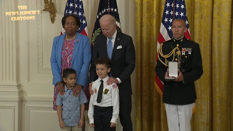 Biden carries out his duties.