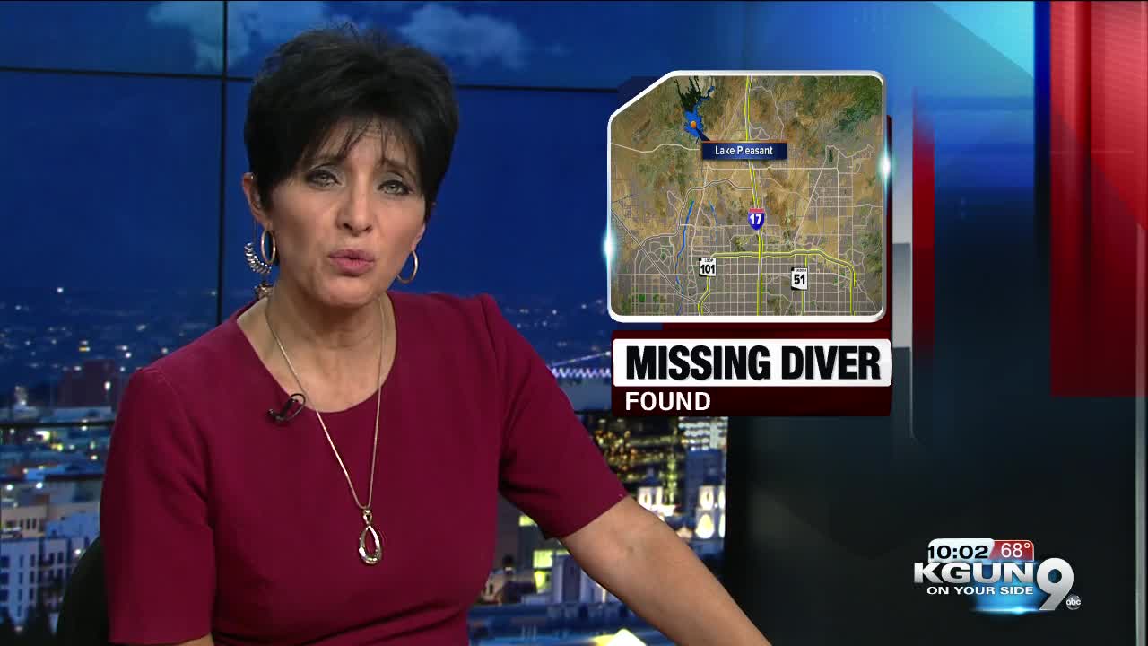 Missing diver found