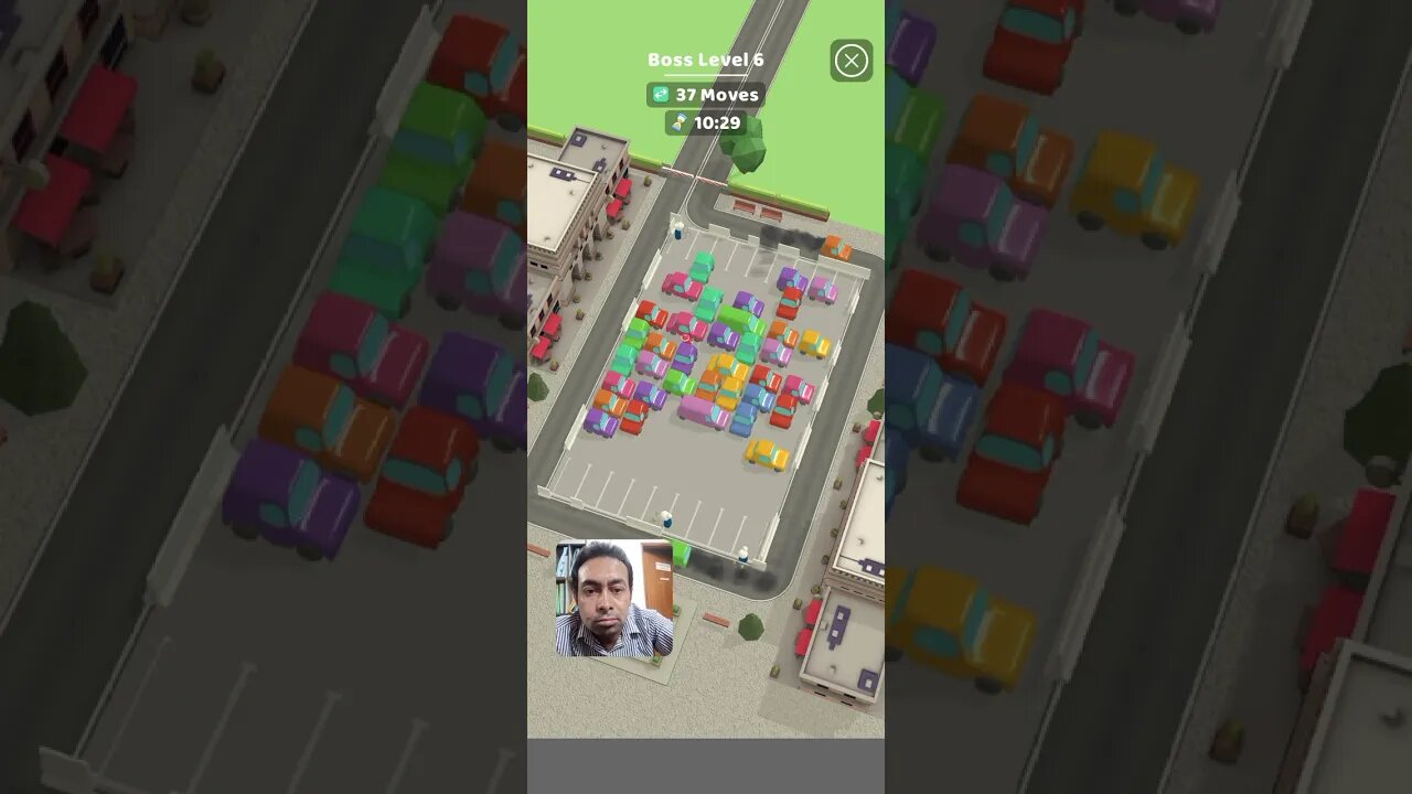 Parking Jam 3D Bonus Level 06 Fail #shorts #gameday #gamers #parkingjam3d #game #gameplay