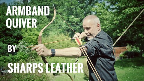 Armband Quiver by Sharps Leather - Interesting!