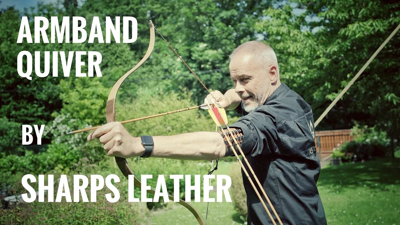 Armband Quiver by Sharps Leather - Interesting!