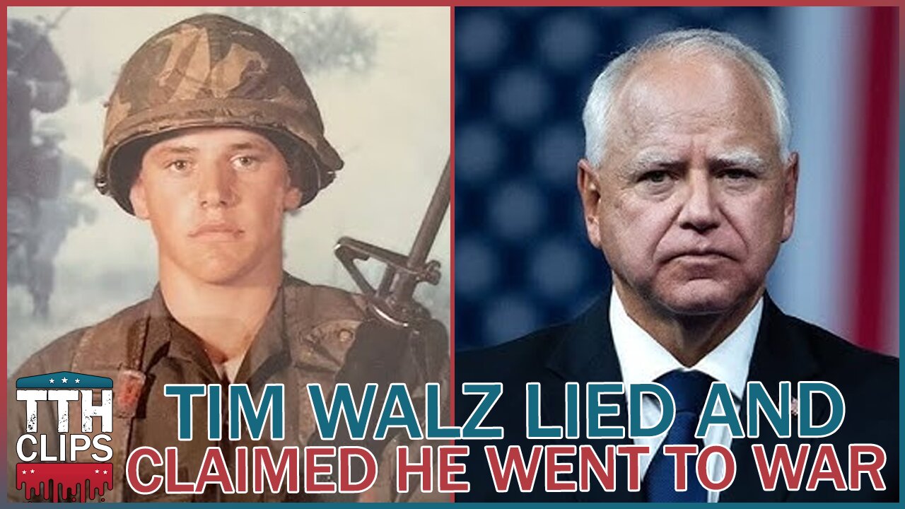 Stolen Valor: Tim Walz Lied and Claimed He Went to Wa