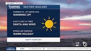 ABC 10News Pinpoint Weather with Meteorologist Megan Parry