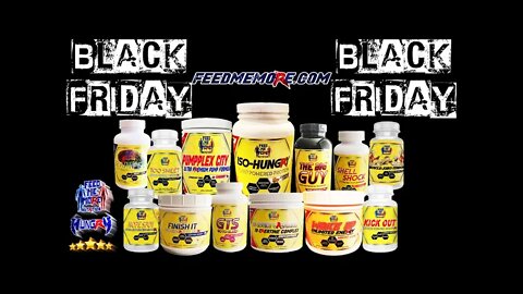 30% Off Black Friday Feed Me More Nutrition SALE! FeedMeMore.com