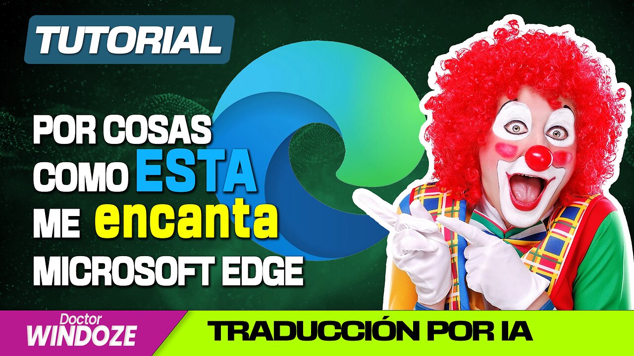 La nueva función oculta de Microsoft Edge es capaz de doblar vídeos y traducir subtítulos al español