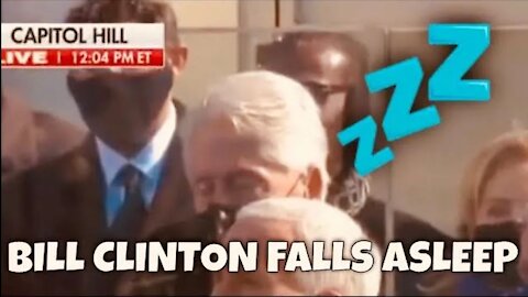Joe Biden's Inauguration puts Bill Clinton to SLEEP!