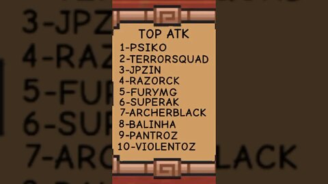 KAKELE : TOP 10 ATAQUE