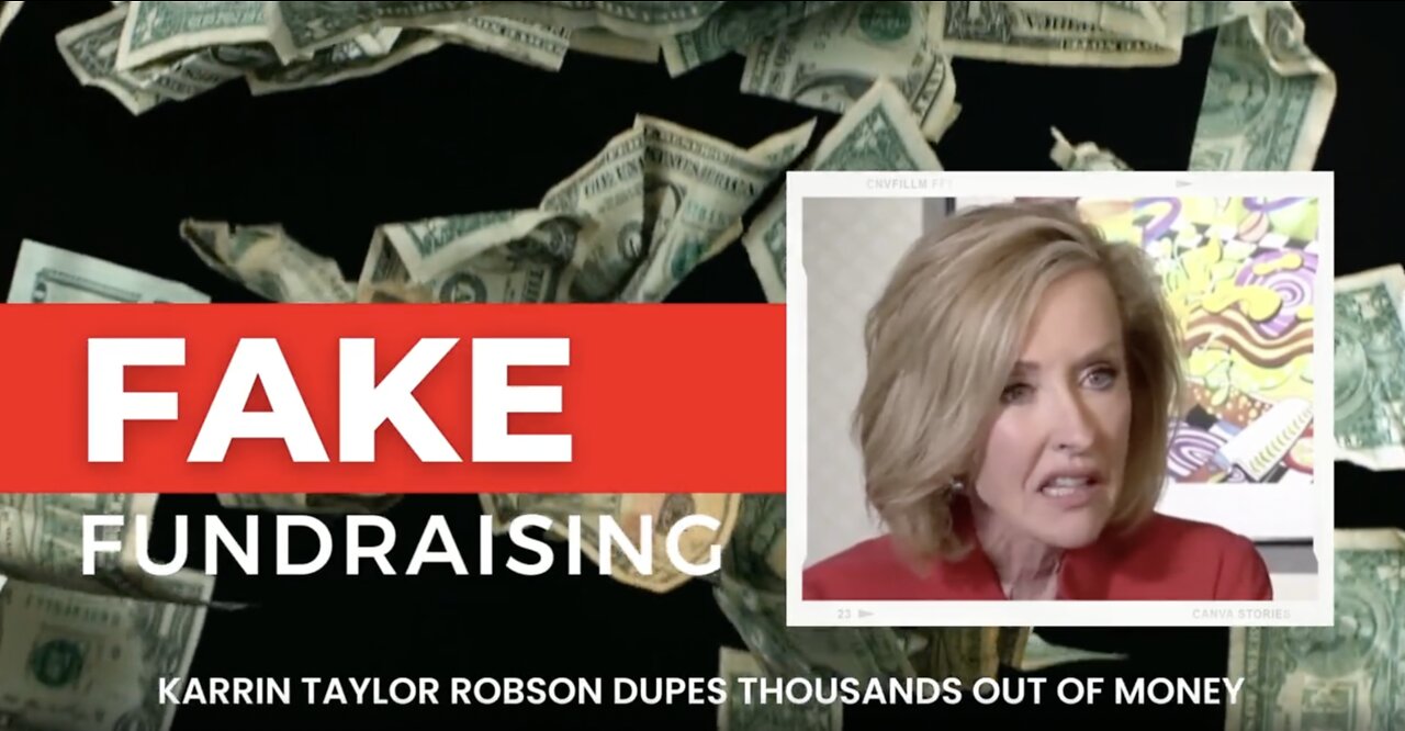 Kari Lake: She’s A Thief! Ducey-Endorsed Robson Duped Vulnerable Senior Citizens Out Of Money