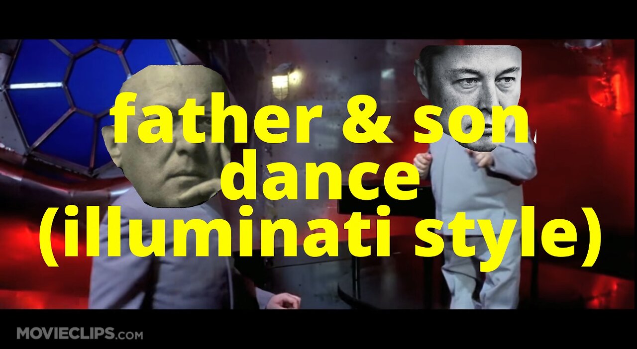 father & son dance (illuminati style)