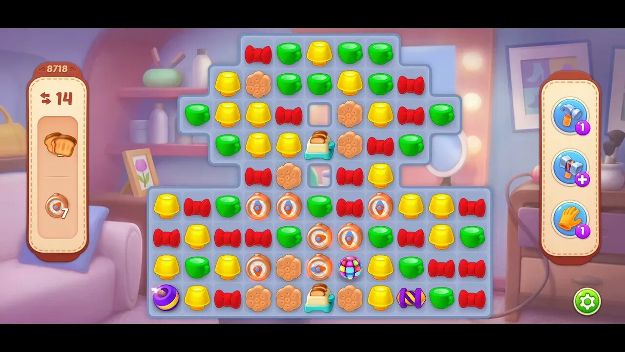 Playrix Homescapes Gameplay Walkthrough Level 8718