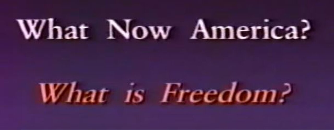 What is Freedom?