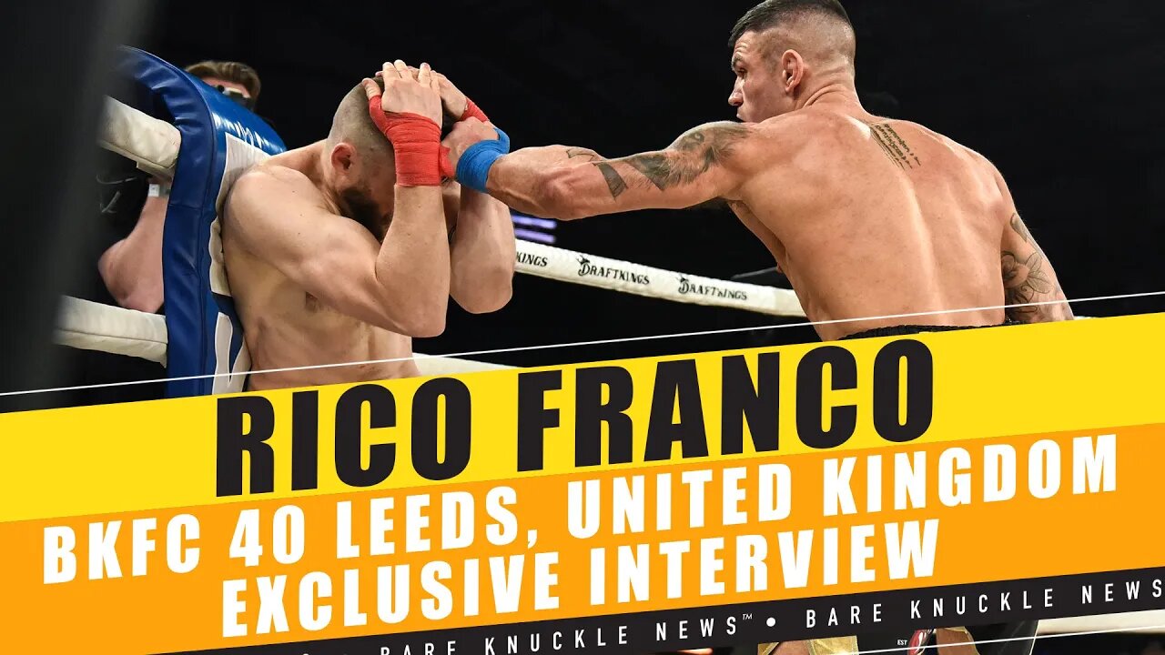 #RicoFranco Calls Out #DiegoSanchez After #BKFC40 KO Win ~#bareknucklenews