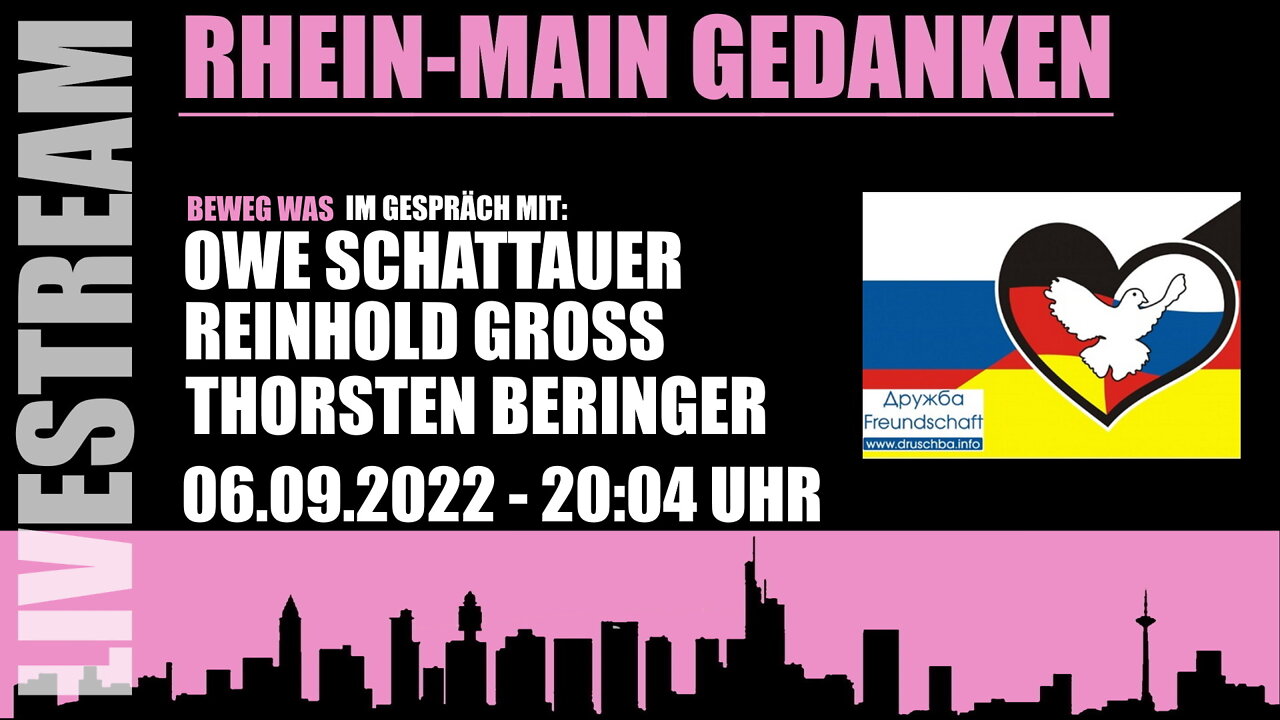 Rhein Main Gedanken 090-Beweg Was! Im Gespräch mit Owe Schattauer, Reinhold Groß & Thorsten Beringer