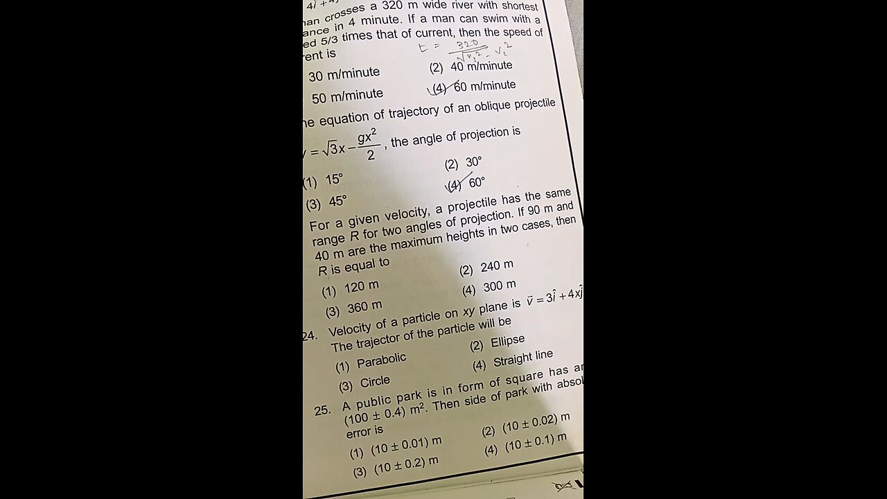 Physics NEET Questions 🤯