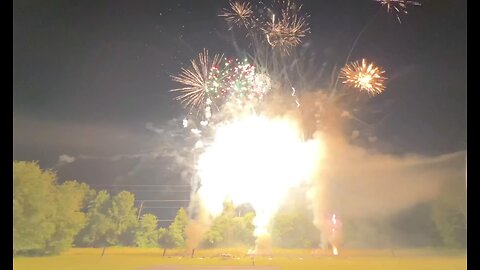 Private party fireworks July 6, 2024