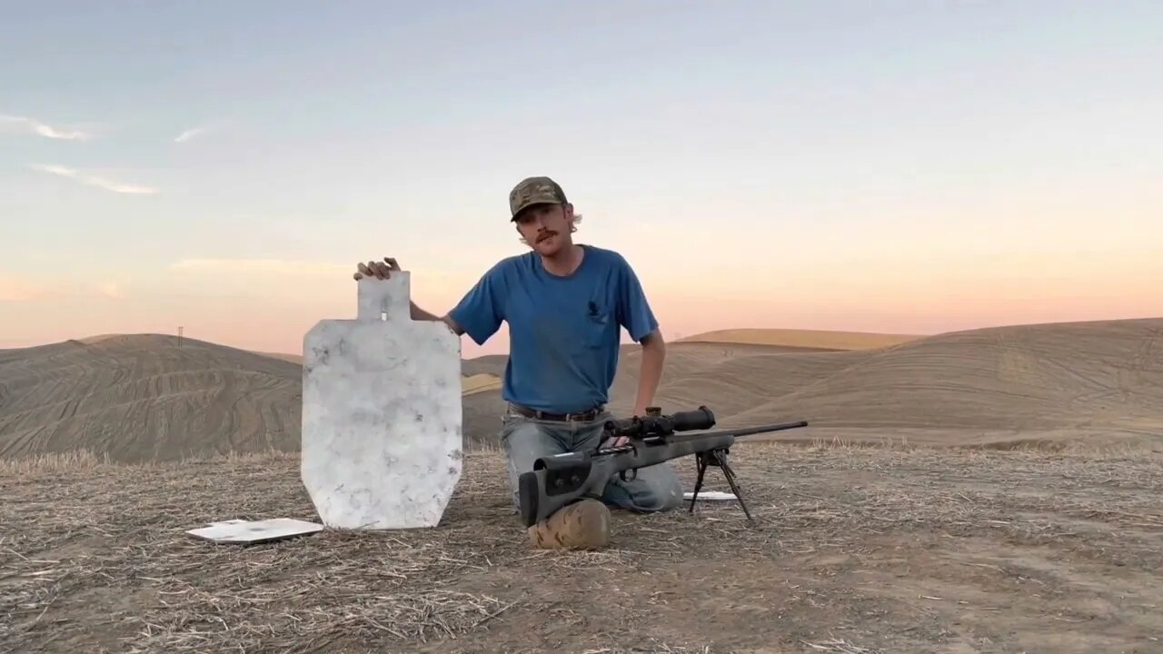 A hunting rifle can make hits how far_ Bergara Wilderness Ridge .300WM Long Range @ 26
