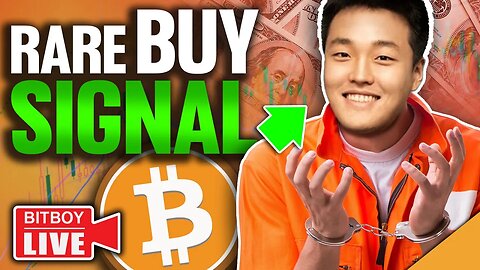 Crypto Founder CHARGED By SEC (EXTREMELY Rare Bitcoin Signal!)