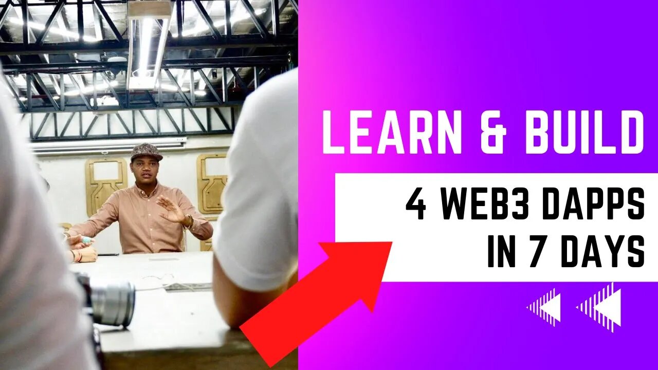 Learn & Build These 4 Web3 Applications In 7 Days & Get A Blockchain Developer Job. Nocode!