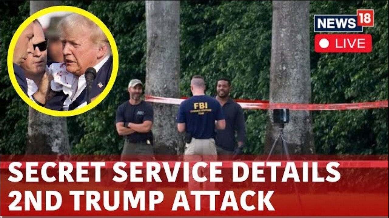 LIVE | Trump Second Assassination Attempt: Secret Service Holds Conference | Donald Trump Live N18G