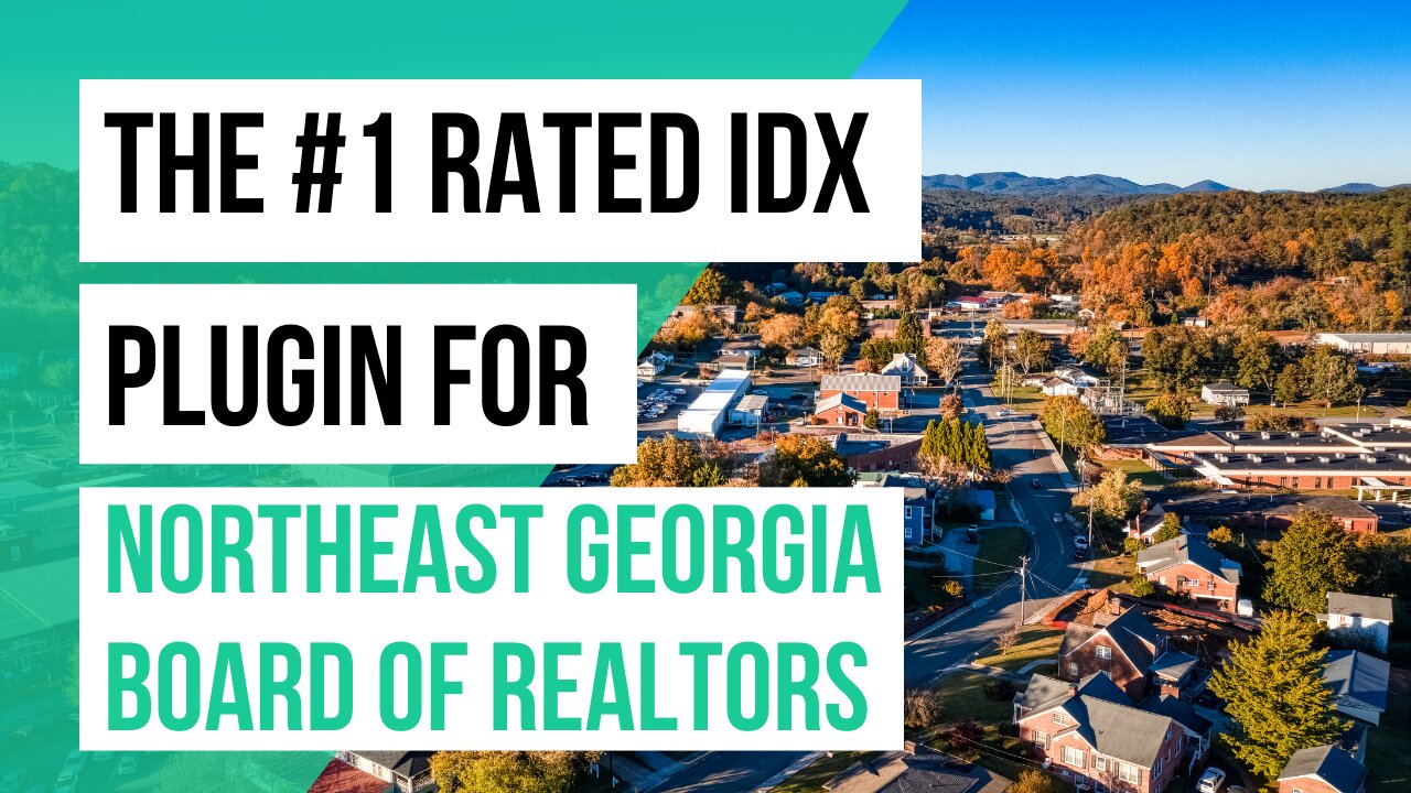 How to add IDX for Northeast Georgia Board of Realtors to your website - NEGAMLS