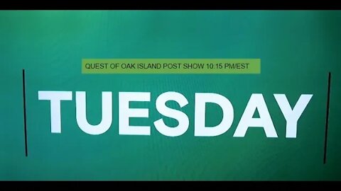 The Curse of Oak Island: POSTSHOW TUESDAY 11/29/22