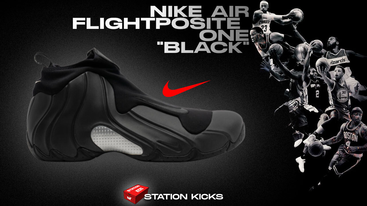 THE NIKE AIR FLIGHTPOSITE ONE “BLACK” RETURNS SPRING 2025🔥 | STATION KICKS