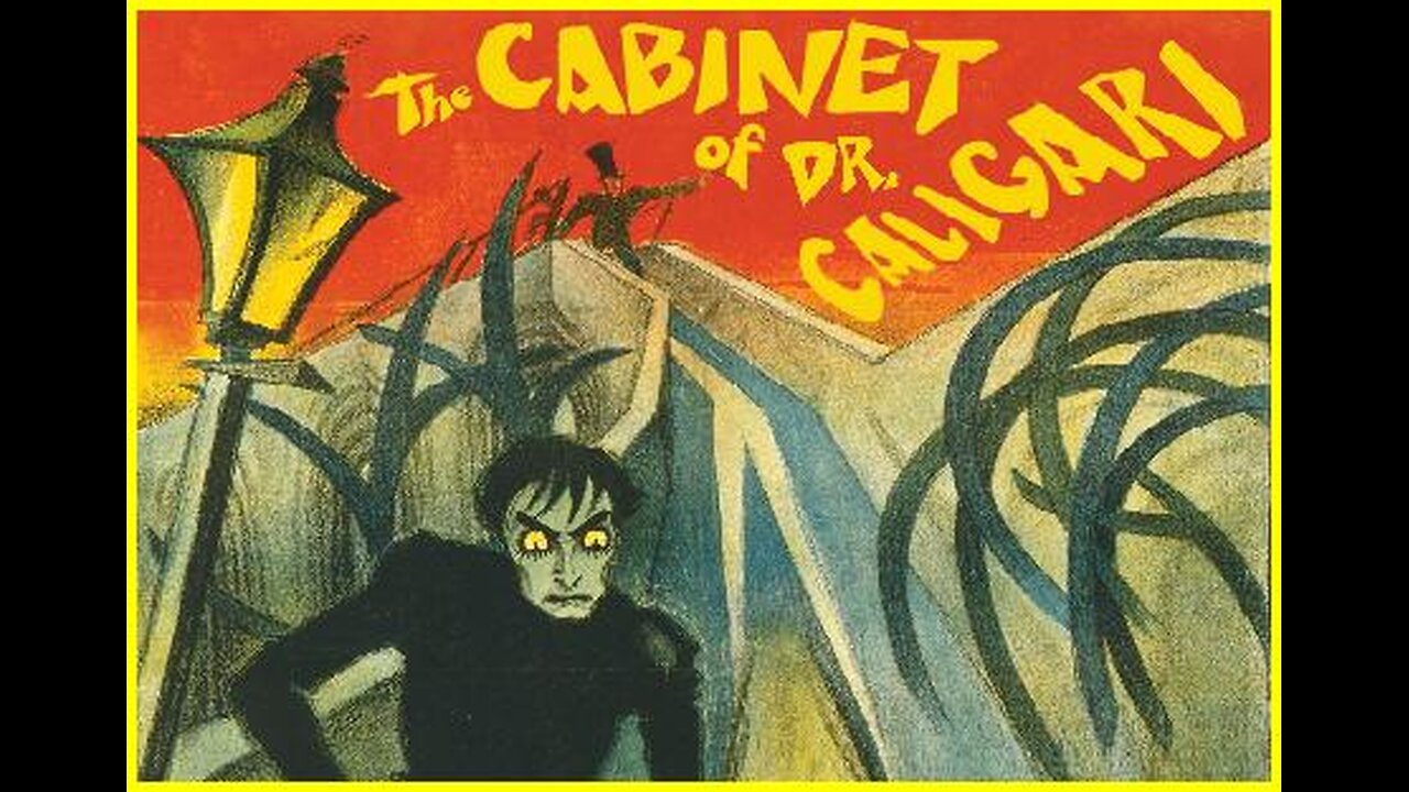 THE CABINET OF DR. CALIGARI 1920 Werner Krauss & Conrad Veidt FULL MOVIE #8 AFI BEST SILENT FILMS