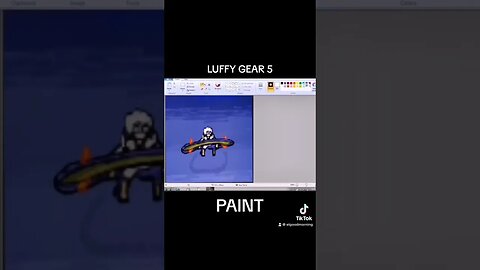 Luffy gear 5 animation paint