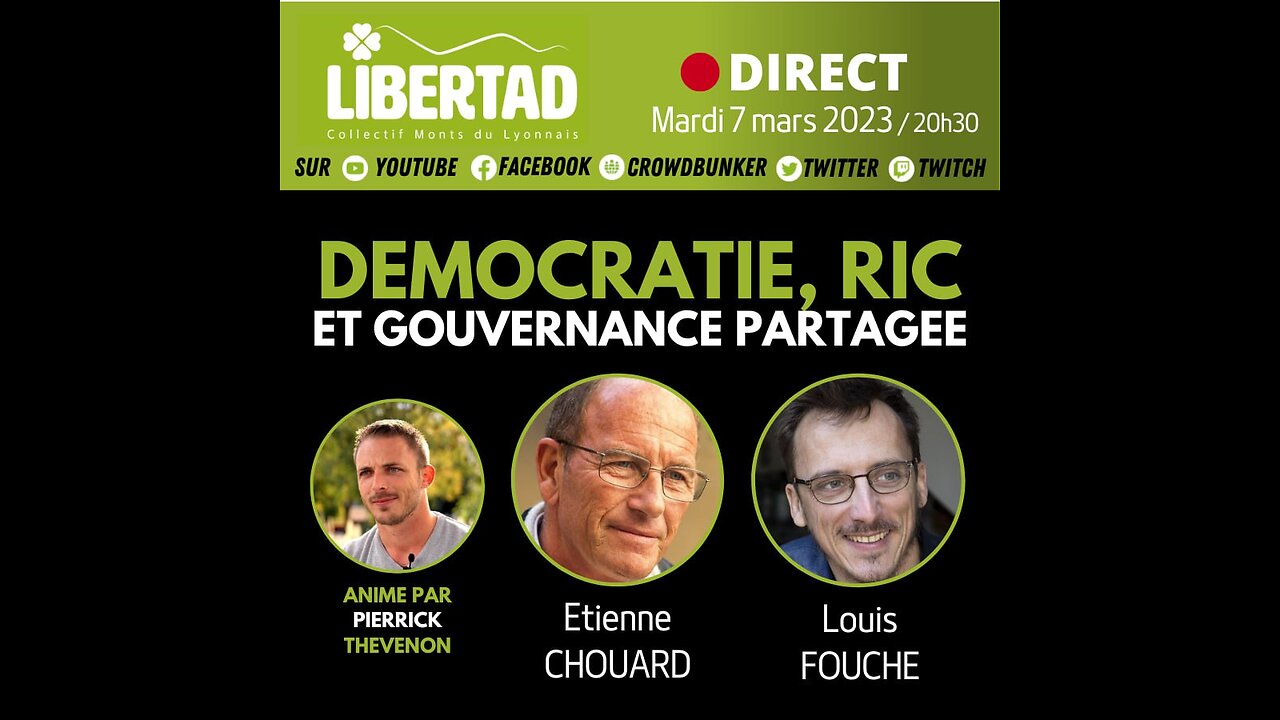 Démocratie, RIC et gouvernance partagée - Avec Louis FOUCHE et Etienne CHOUARD [Flokossama]