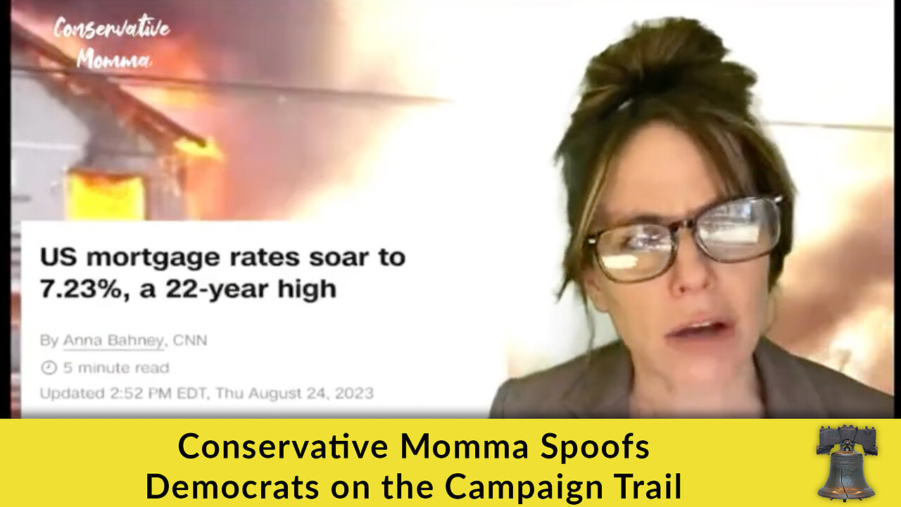 Conservative Momma Spoofs Democrats on the Campaign Trail