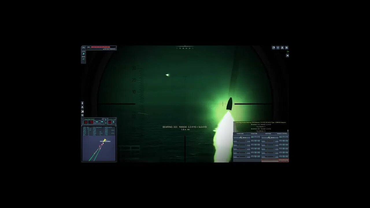Air defense through Night vision - Cold Waters with Epic Mod