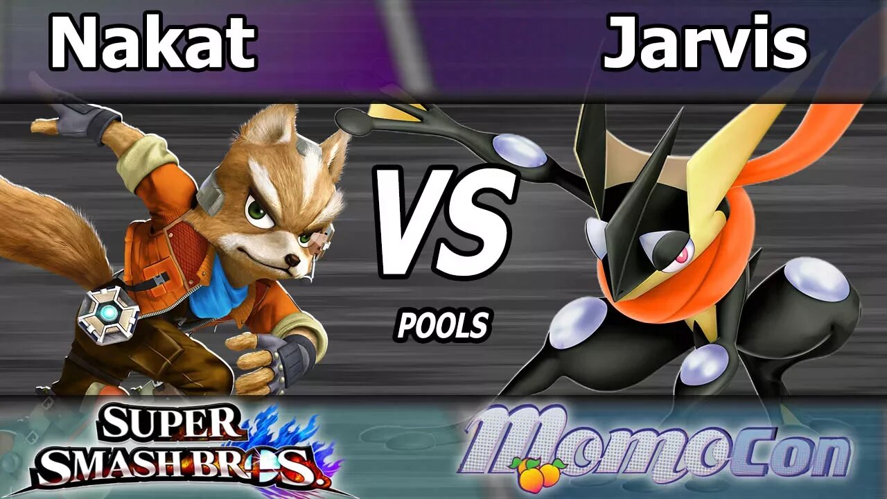 CLG|Nakat (Fox) vs. Jarvis (Greninja) - Wii U Pools - Momocon 2017