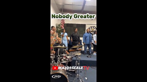 The drummer took over this song - Nobody Greater 🎶🎵🥁🥴✅