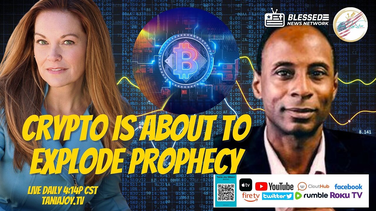 The Tania Joy Show | Crypto Prophecy - GET READY FOR FINANCIAL BREAKTHROUGH | Manuel Johnson